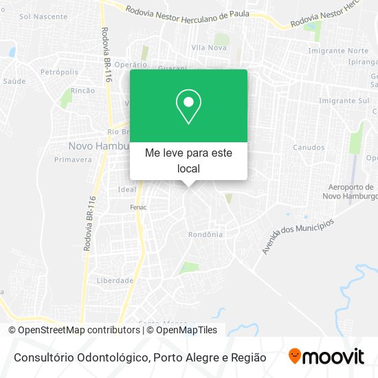 Consultório Odontológico mapa