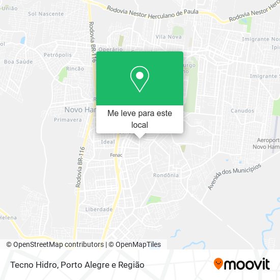 Tecno Hidro mapa