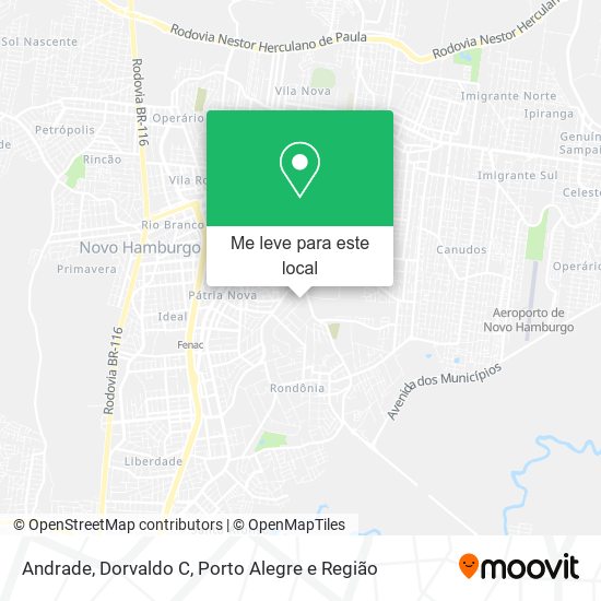 Andrade, Dorvaldo C mapa