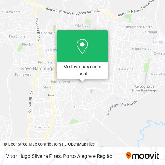 Vitor Hugo Silveira Pires mapa