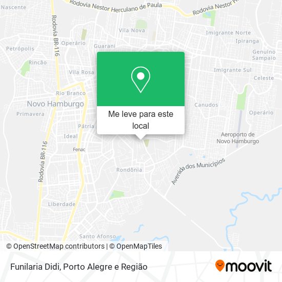 Funilaria Didi mapa