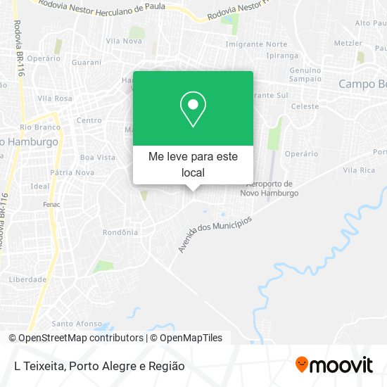 L Teixeita mapa