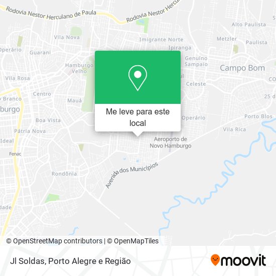 Jl Soldas mapa