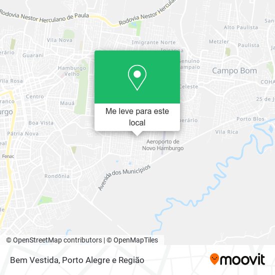 Bem Vestida mapa