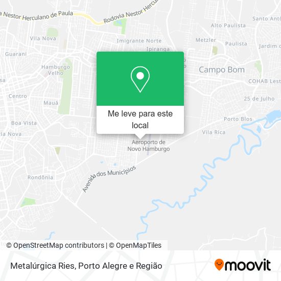Metalúrgica Ries mapa