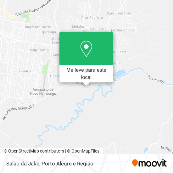 Salão da Jake mapa