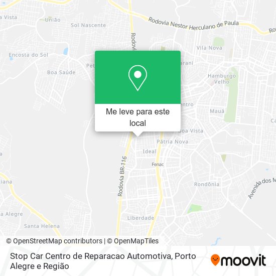 Stop Car Centro de Reparacao Automotiva mapa
