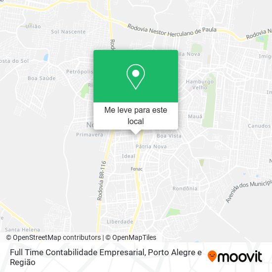 Full Time Contabilidade Empresarial mapa