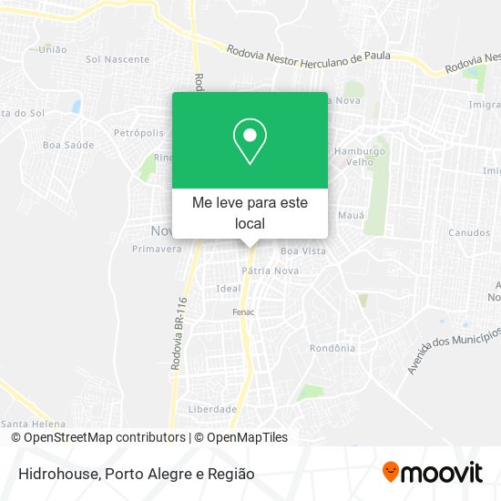 Hidrohouse mapa