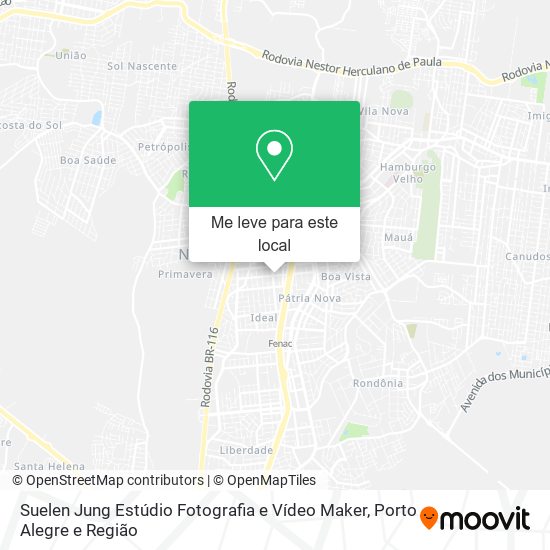 Suelen Jung Estúdio Fotografia e Vídeo Maker mapa