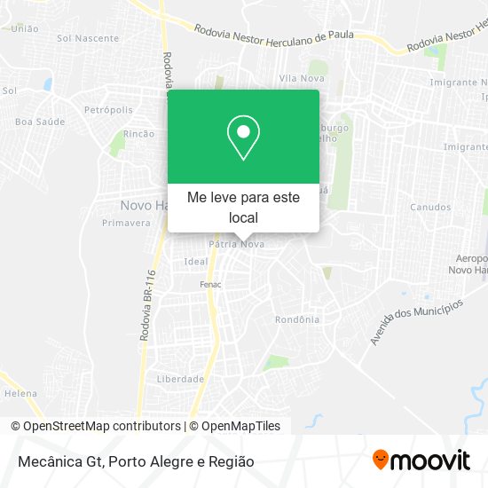 Mecânica Gt mapa