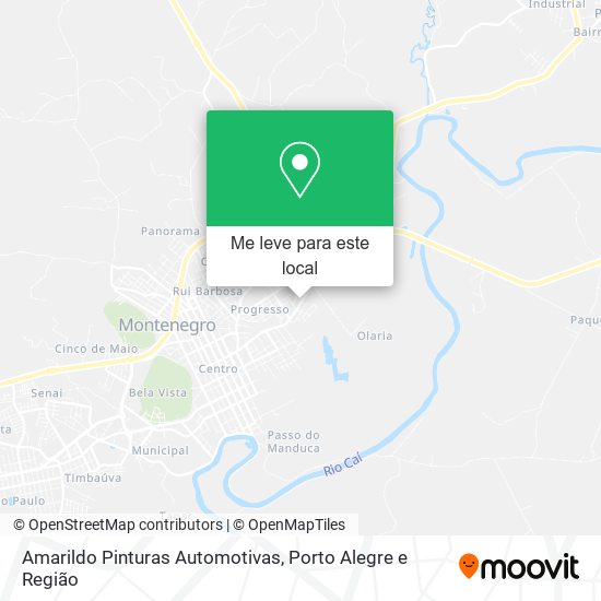 Amarildo Pinturas Automotivas mapa