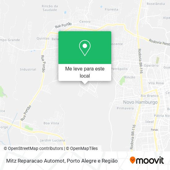 Mitz Reparacao Automot mapa