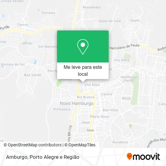 Amburgo mapa