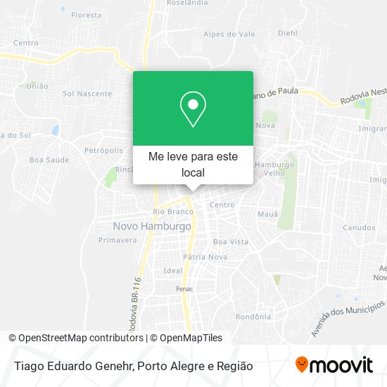 Tiago Eduardo Genehr mapa