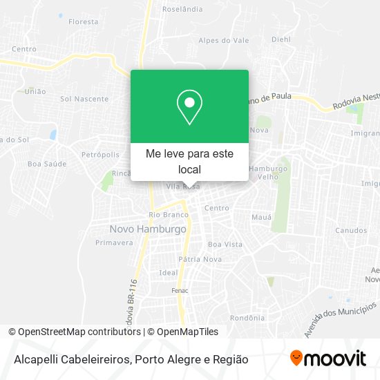 Alcapelli Cabeleireiros mapa