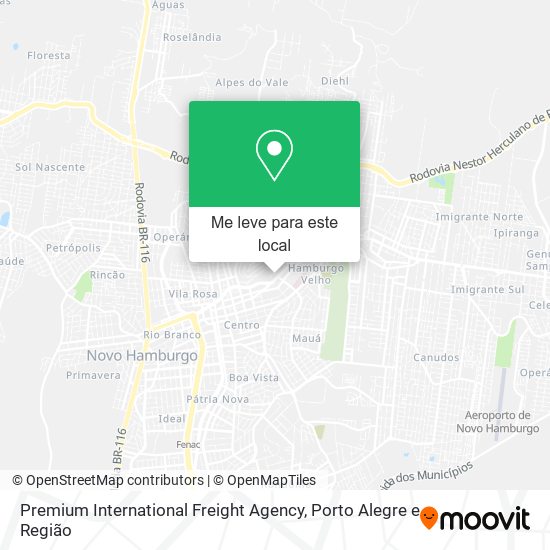 Premium International Freight Agency mapa