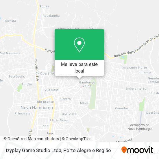 Izyplay Game Studio Ltda mapa