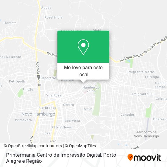 Printermania Centro de Impressão Digital mapa