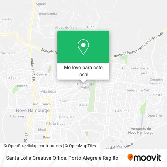 Santa Lolla Creative Office mapa