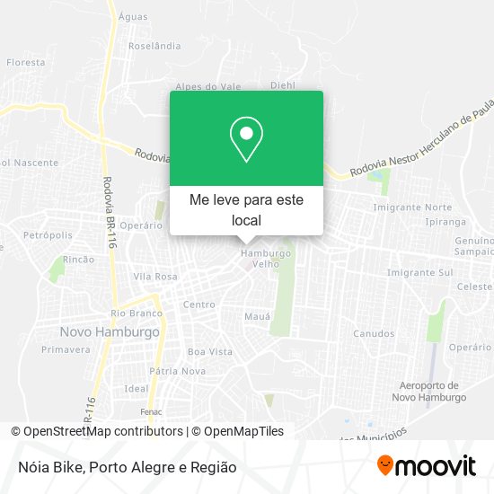 Nóia Bike mapa