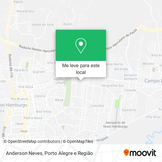 Anderson Neves mapa
