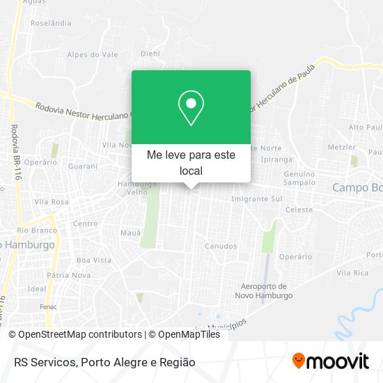 RS Servicos mapa