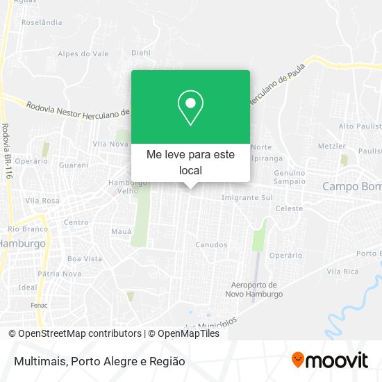 Multimais mapa