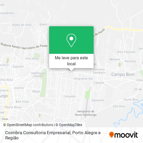 Coimbra Consultoria Empresarial mapa