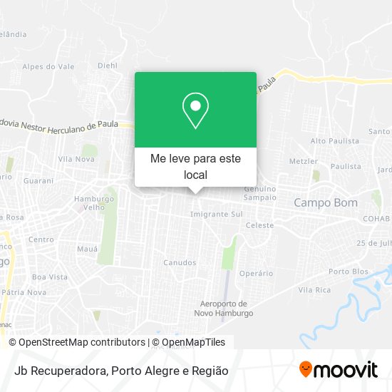 Jb Recuperadora mapa
