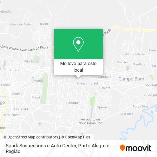 Spark Suspensoes e Auto Center mapa