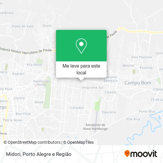 Midori mapa