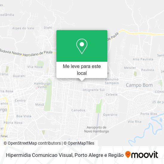 Hipermidia Comunicao Visual mapa