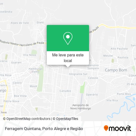 Ferragem Quintana mapa