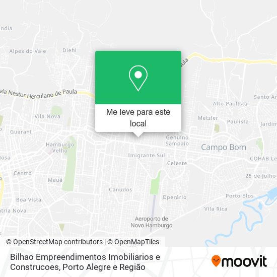 Bilhao Empreendimentos Imobiliarios e Construcoes mapa