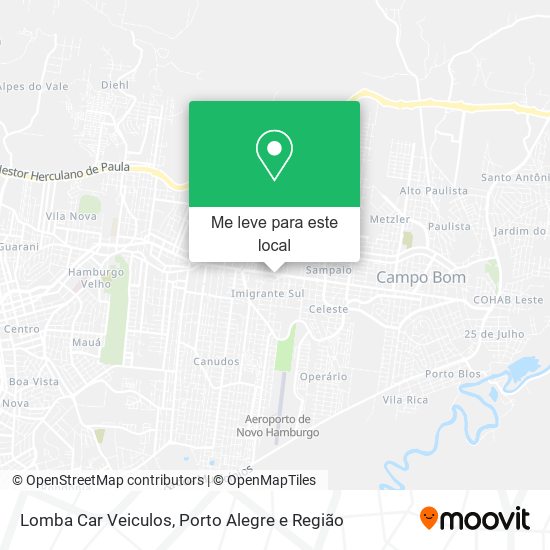 Lomba Car Veiculos mapa