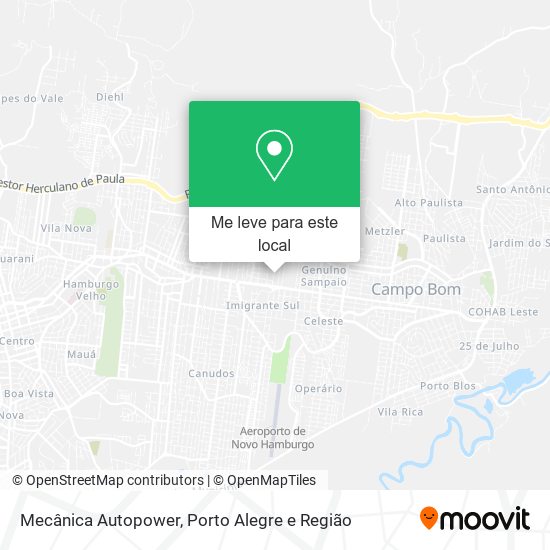 Mecânica Autopower mapa