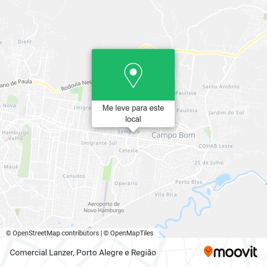 Comercial Lanzer mapa