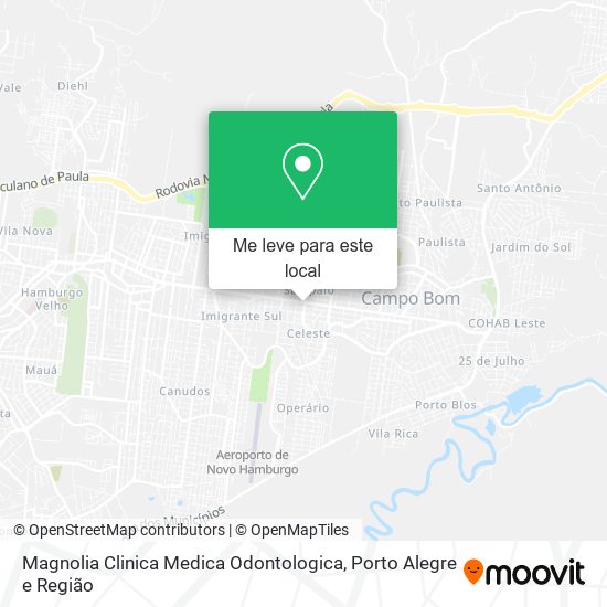 Magnolia Clinica Medica Odontologica mapa
