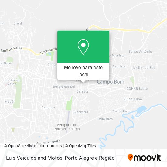 Luis Veiculos and Motos mapa