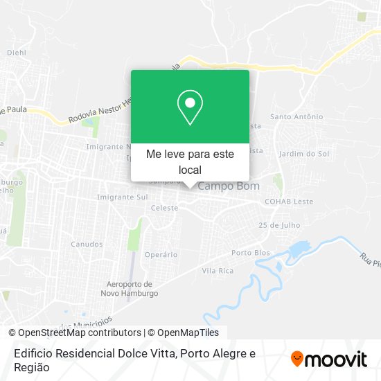 Edificio Residencial Dolce Vitta mapa