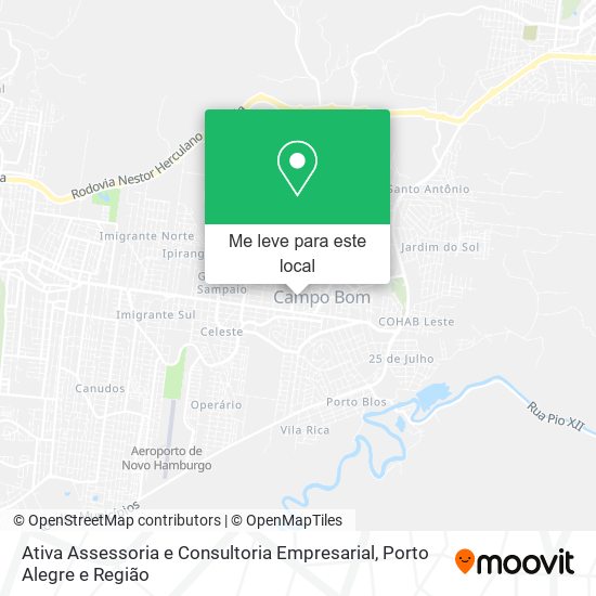 Ativa Assessoria e Consultoria Empresarial mapa