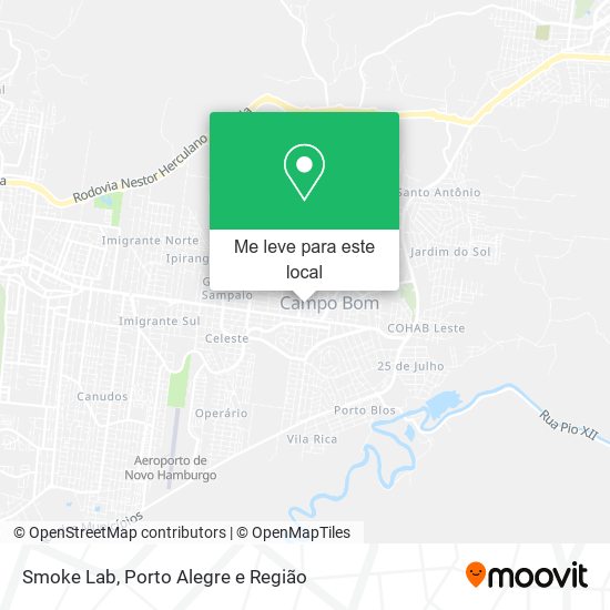 Smoke Lab mapa