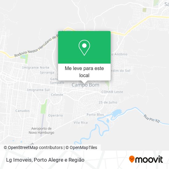 Lg Imoveis mapa