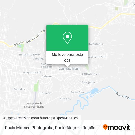 Paula Moraes Photografia mapa