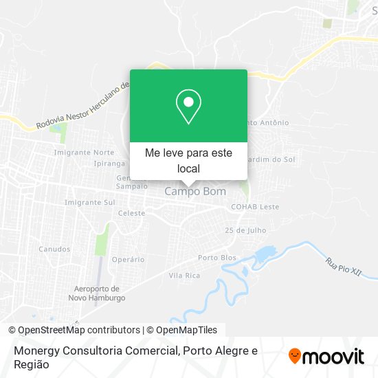 Monergy Consultoria Comercial mapa