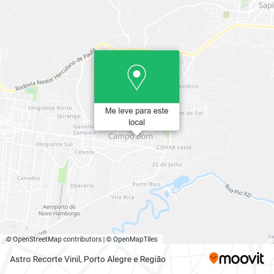 Astro Recorte Vinil mapa
