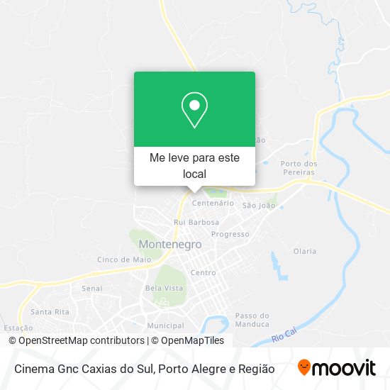 Cinema Gnc Caxias do Sul mapa