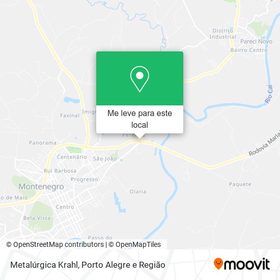 Metalúrgica Krahl mapa