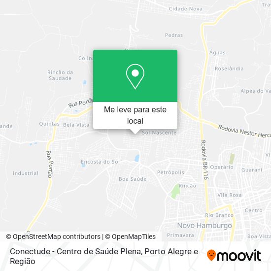 Conectude - Centro de Saúde Plena mapa